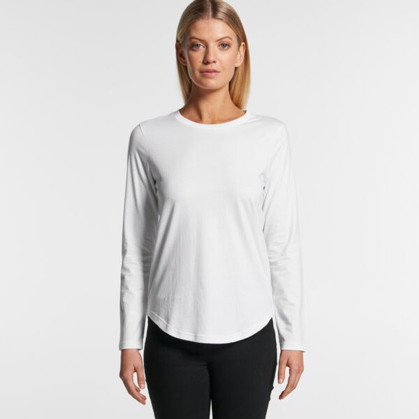 4055 Women's Curve L/S Tee Thumbnail